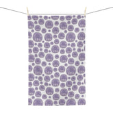 Purple Sand Dollar Soft Kitchen Towel