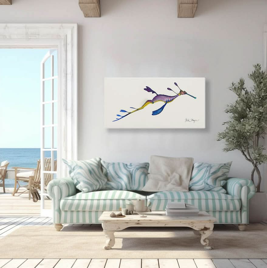 Weedy Seadragon Canvas Print