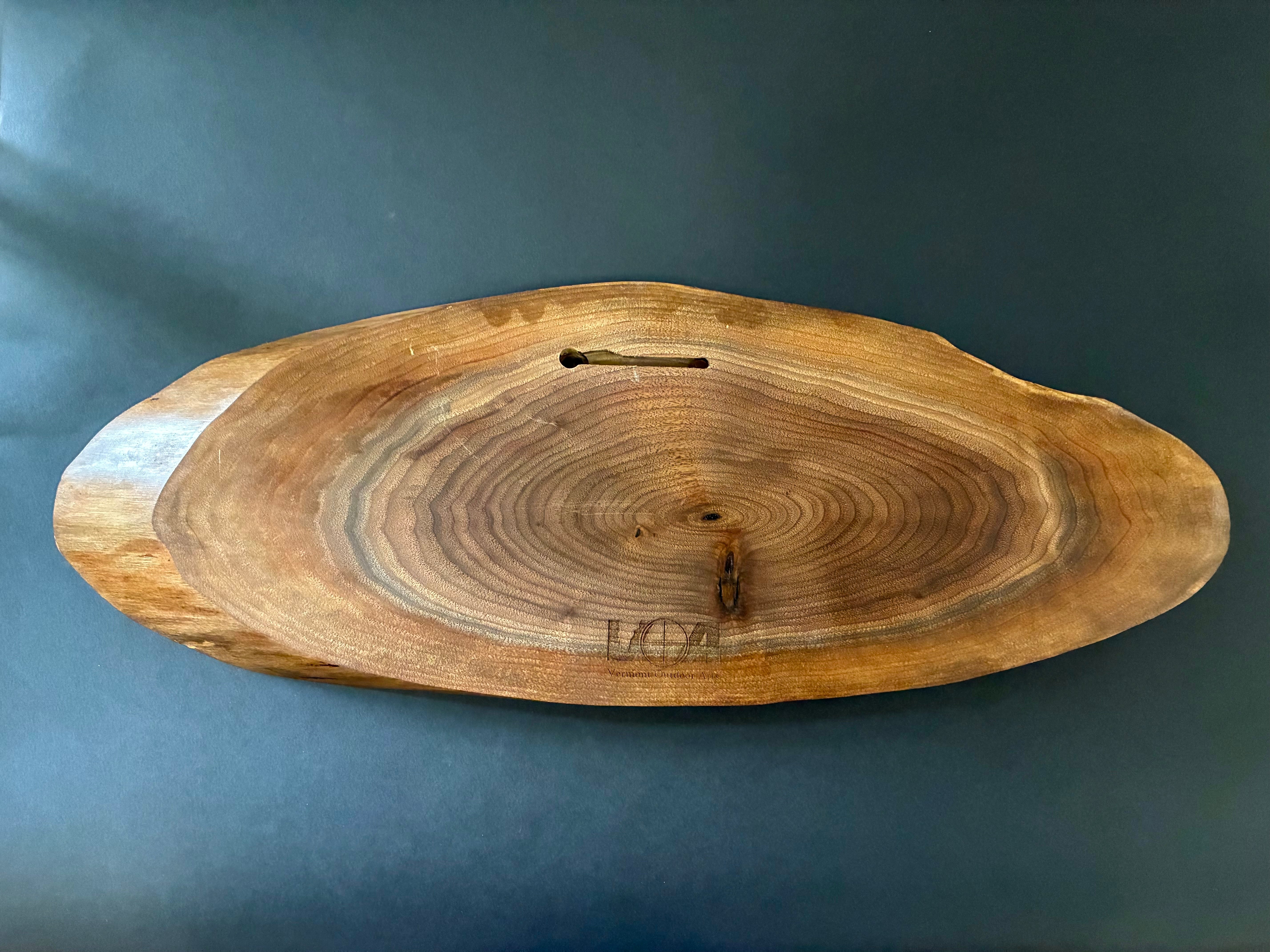 Brown Trout on Walnut Slab - Limited Edition