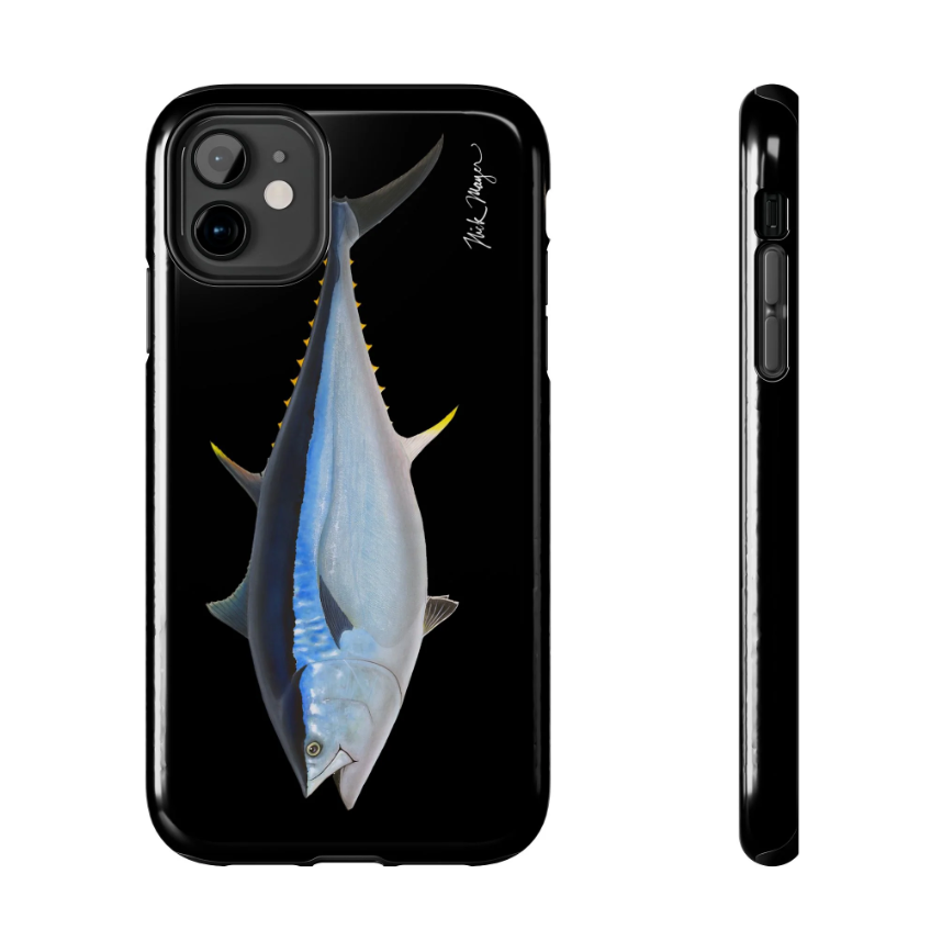 Giant Bluefin Tuna II Black iPhone 11 Case - Clearance / Final Sale