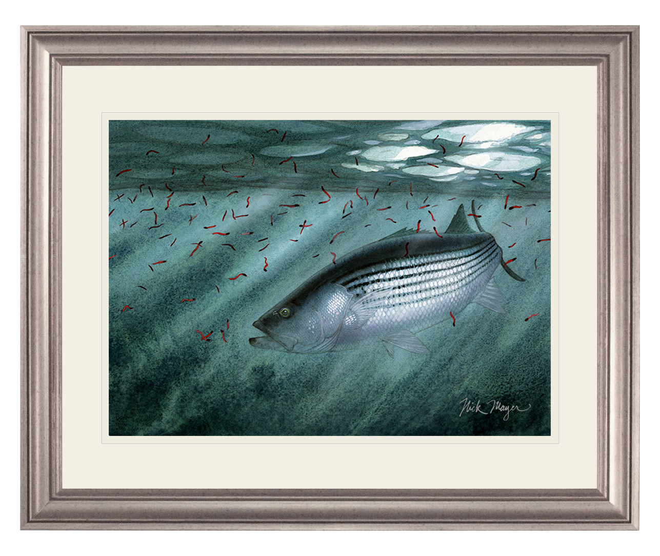 Moonlit Striper Limited Edition Print