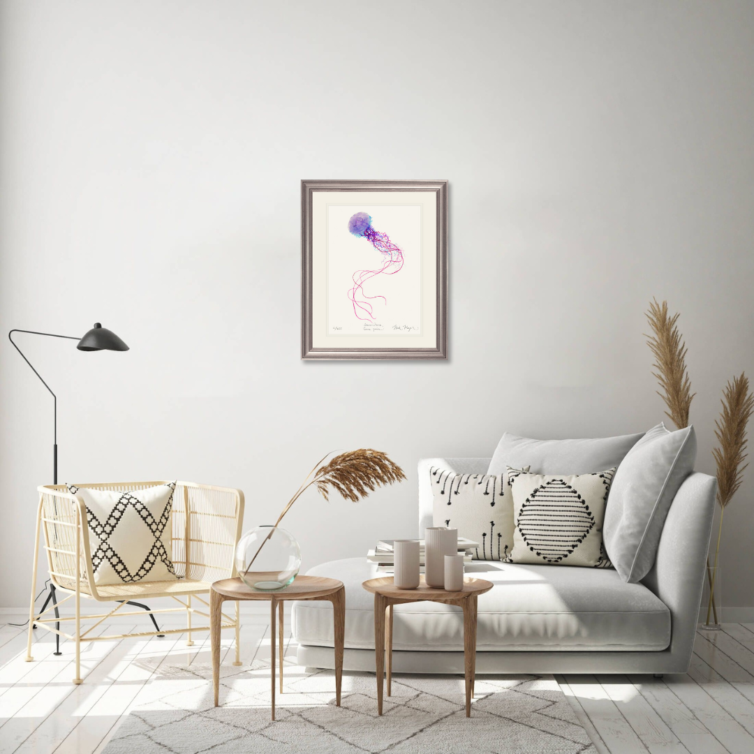 Purple Jellyfish I Limited Edition Print