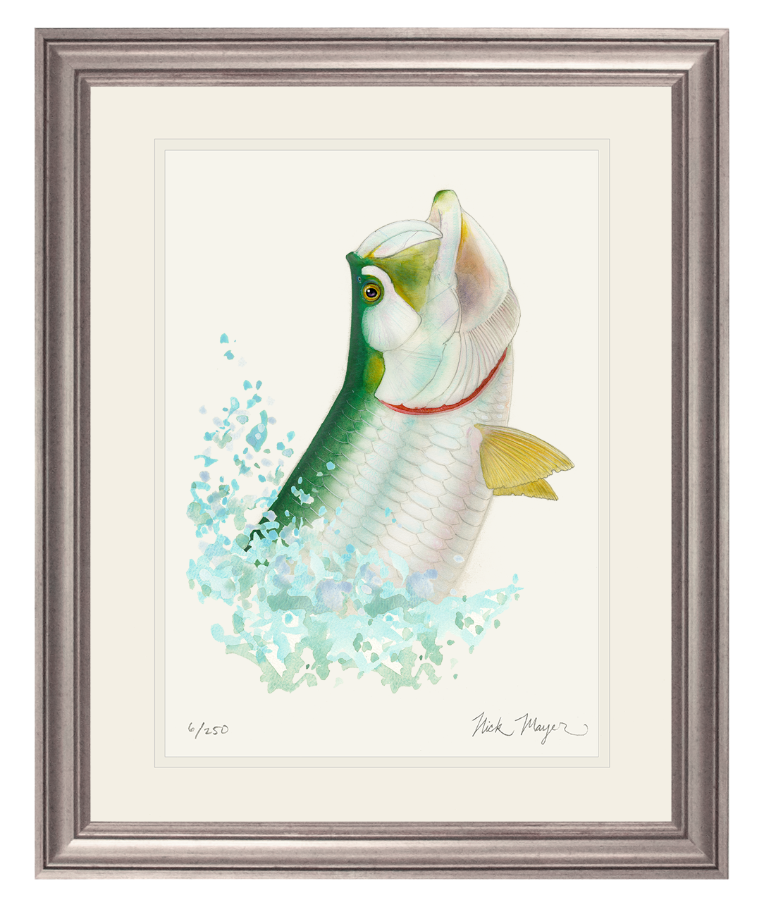 Tarpon Headshake Limited Edition Print