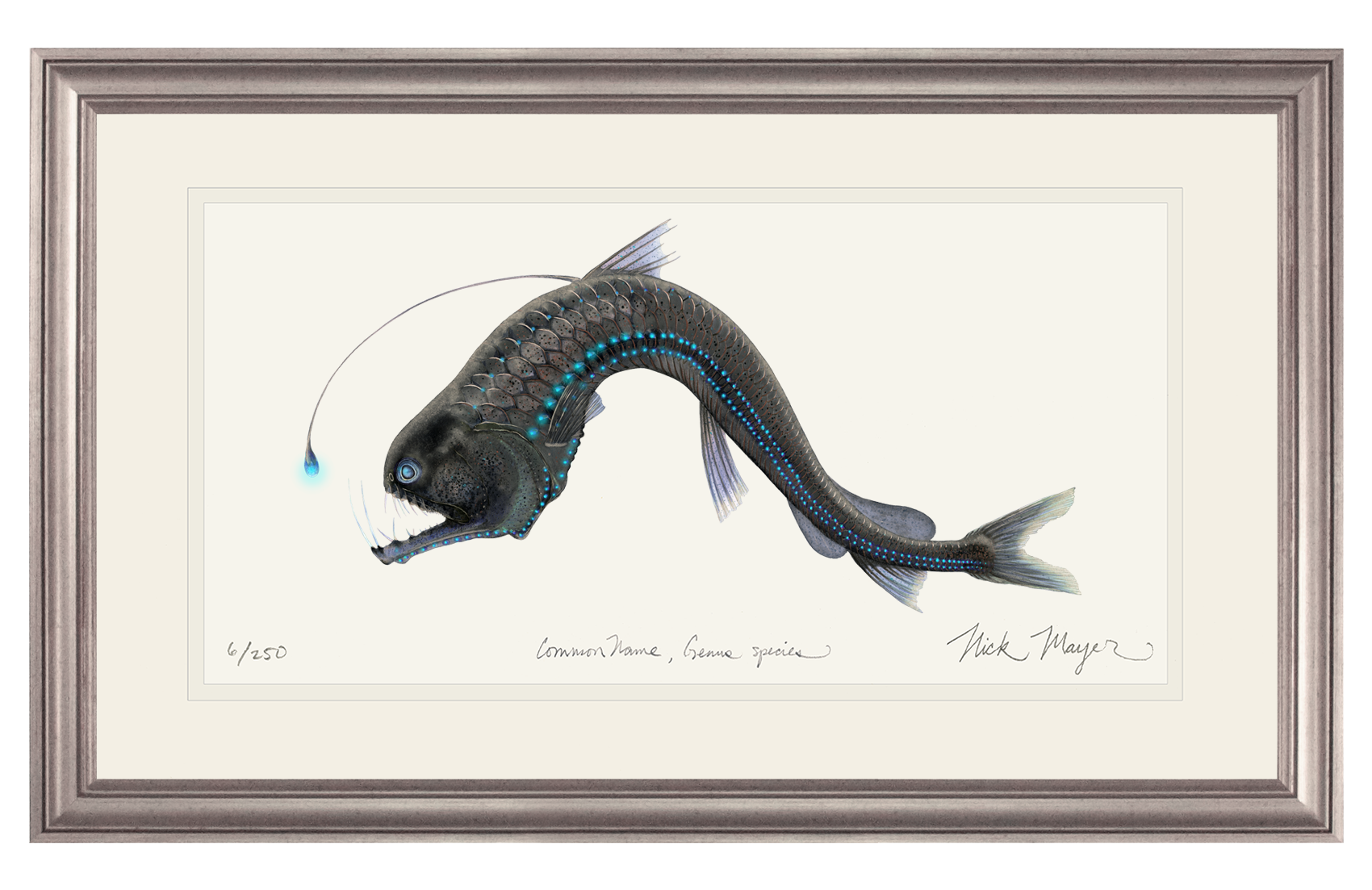 Viperfish Limited Edition Print, New for March 2026!