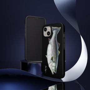 Cow Striper Phone Case (iPhone) - black