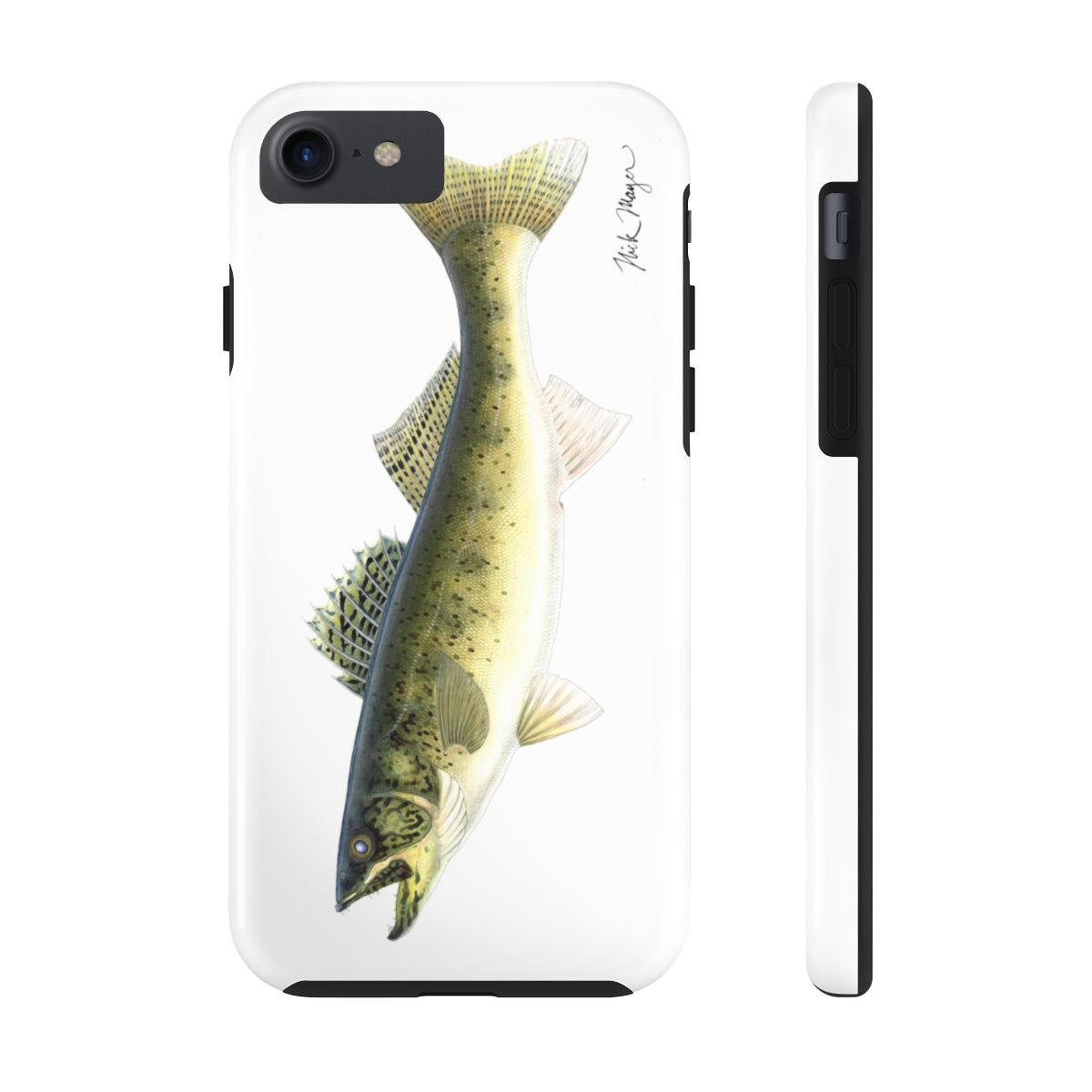 Walleye Phone Case: Exclusive design, durable protection for iPhone