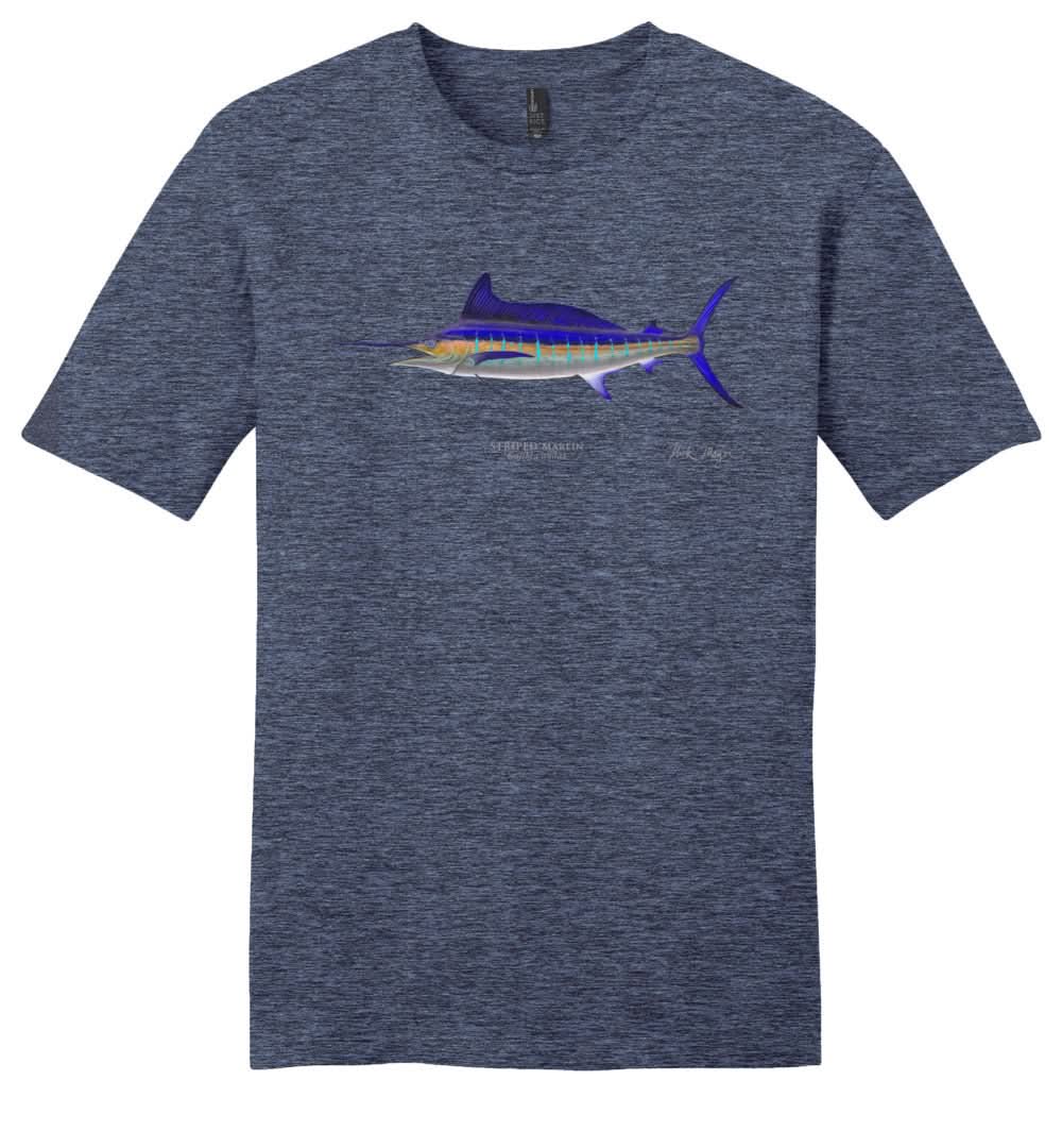 Striped Marlin Casual Tee