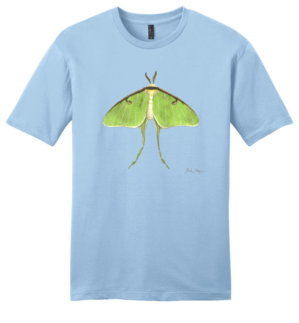 Luna Moth Casual Tee, NEW