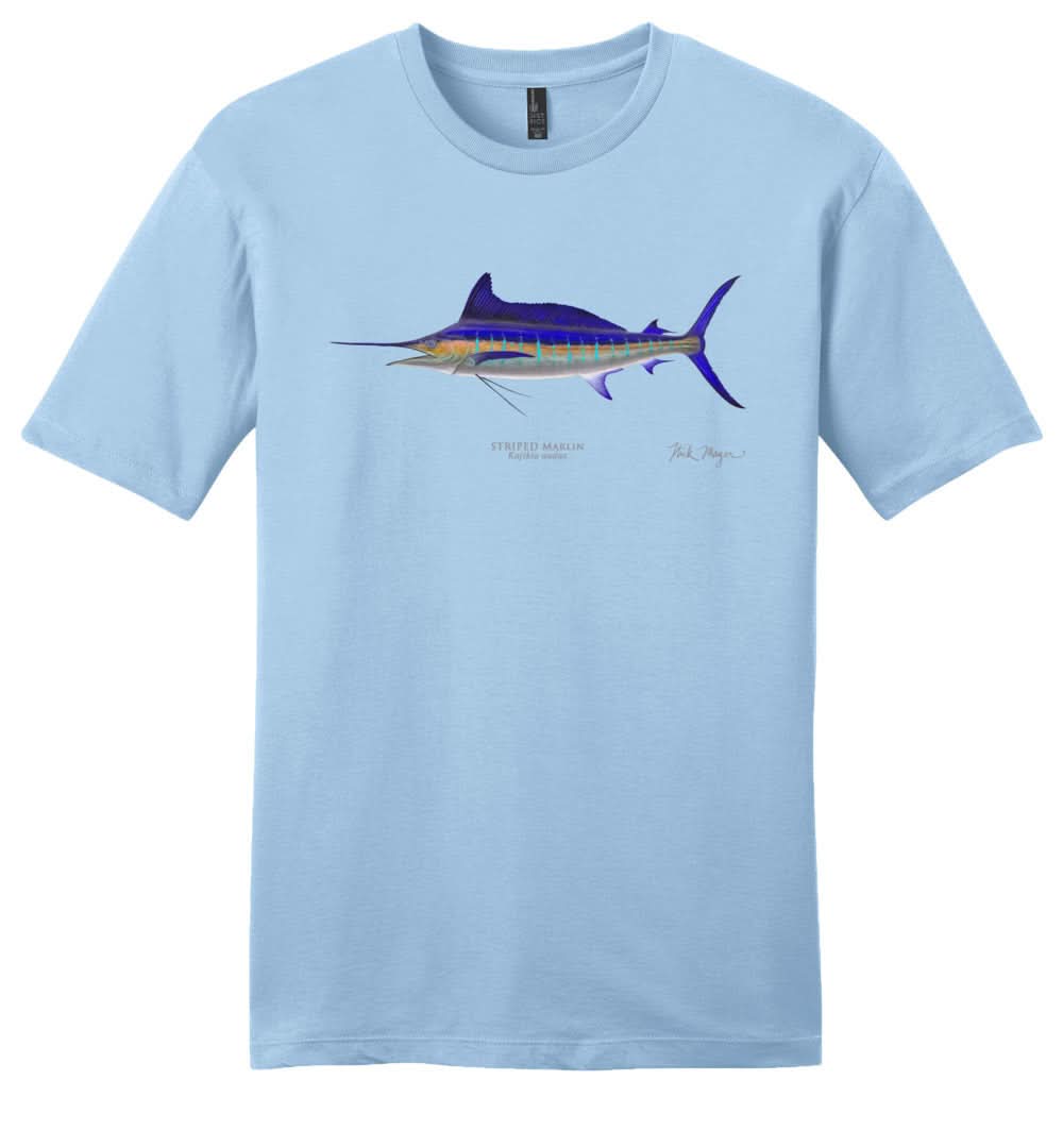 Striped Marlin Casual Tee
