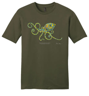 Blue Ringed Octopus Casual Tee