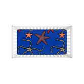 Blue Starfish Crib Sheet