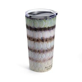 Striped Bass 3, 20 oz Steel Tumbler