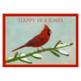Snowy Cardinal Holiday Cards JUST IN