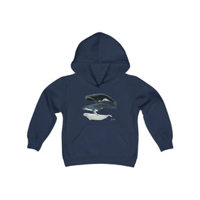 3 Whales Youth Warm Hoodie