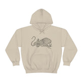 Octopus Drawing Warm Hoodie
