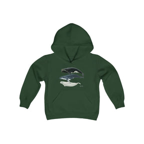 3 Whales Youth Warm Hoodie