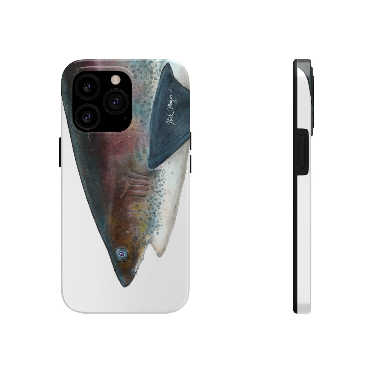 Thresher Shark Face Phone Case (iPhone)