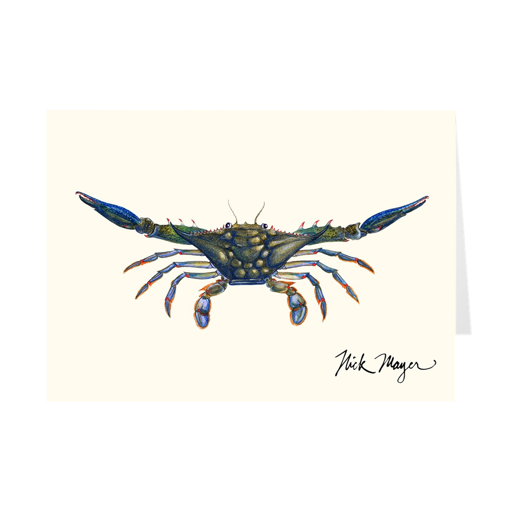 Blue Crab II Notecards