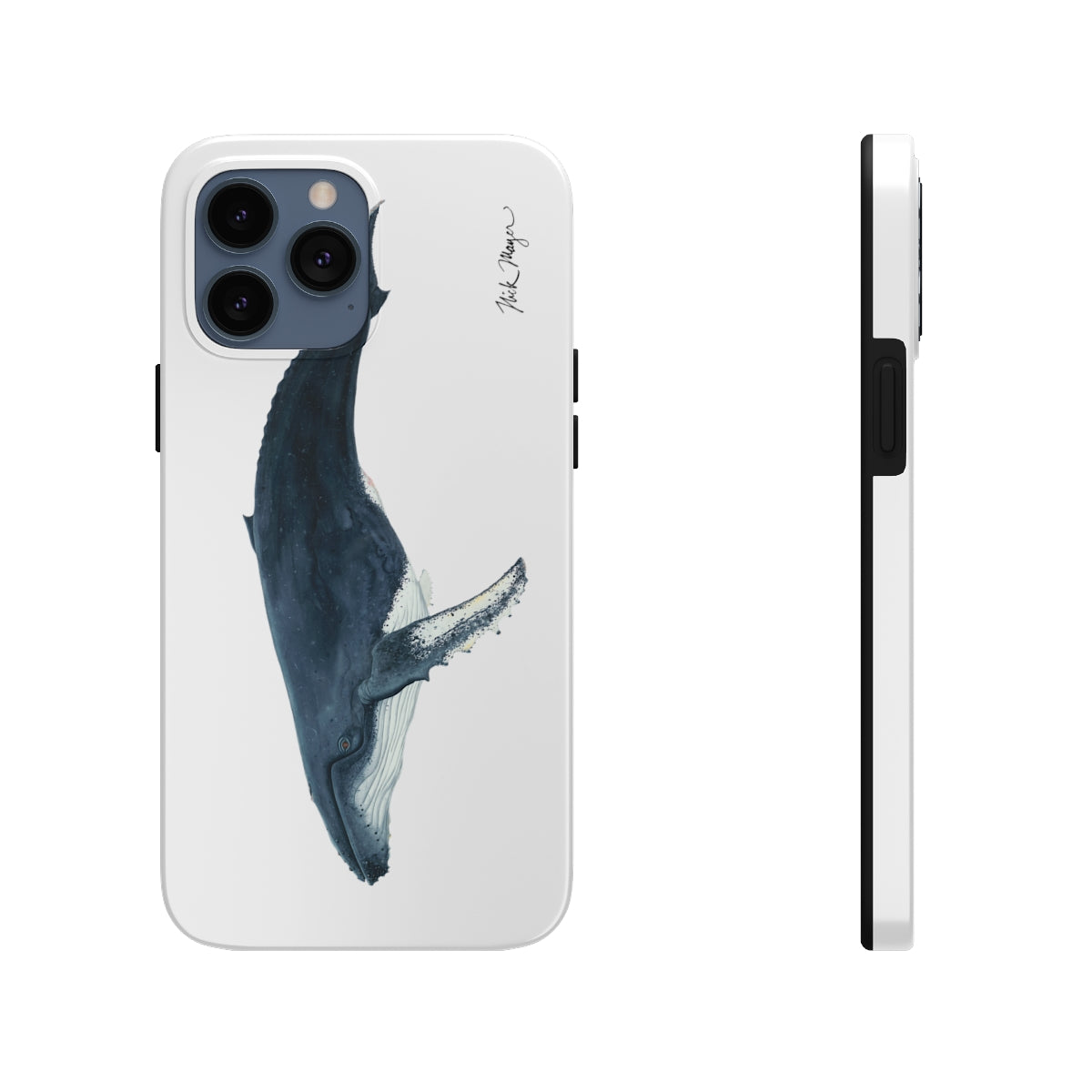 Nick Mayer's Rainbow Trout iPhone Case: Durable