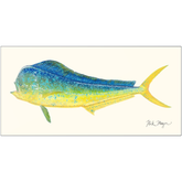 Bull Dorado/ Mahi Metal Print