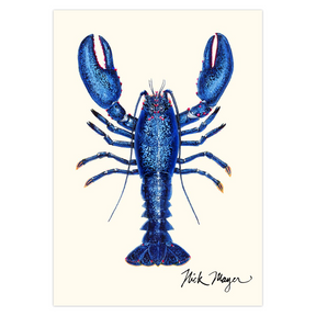 Blue Lobster Notecards
