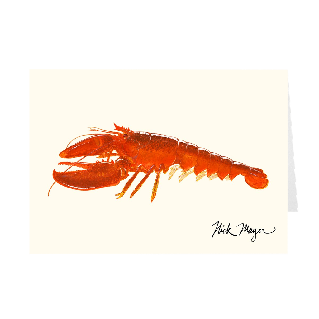 Cooked Lobster II Notecards