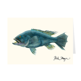 Black Sea Bass Notecards