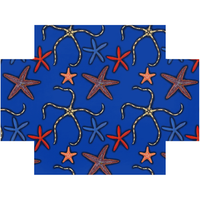Blue Starfish Crib Sheet