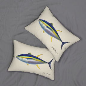 Yellowfin Tuna Throw Pillow