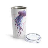 Purple Jellyfish 2, 20 oz Steel Tumbler