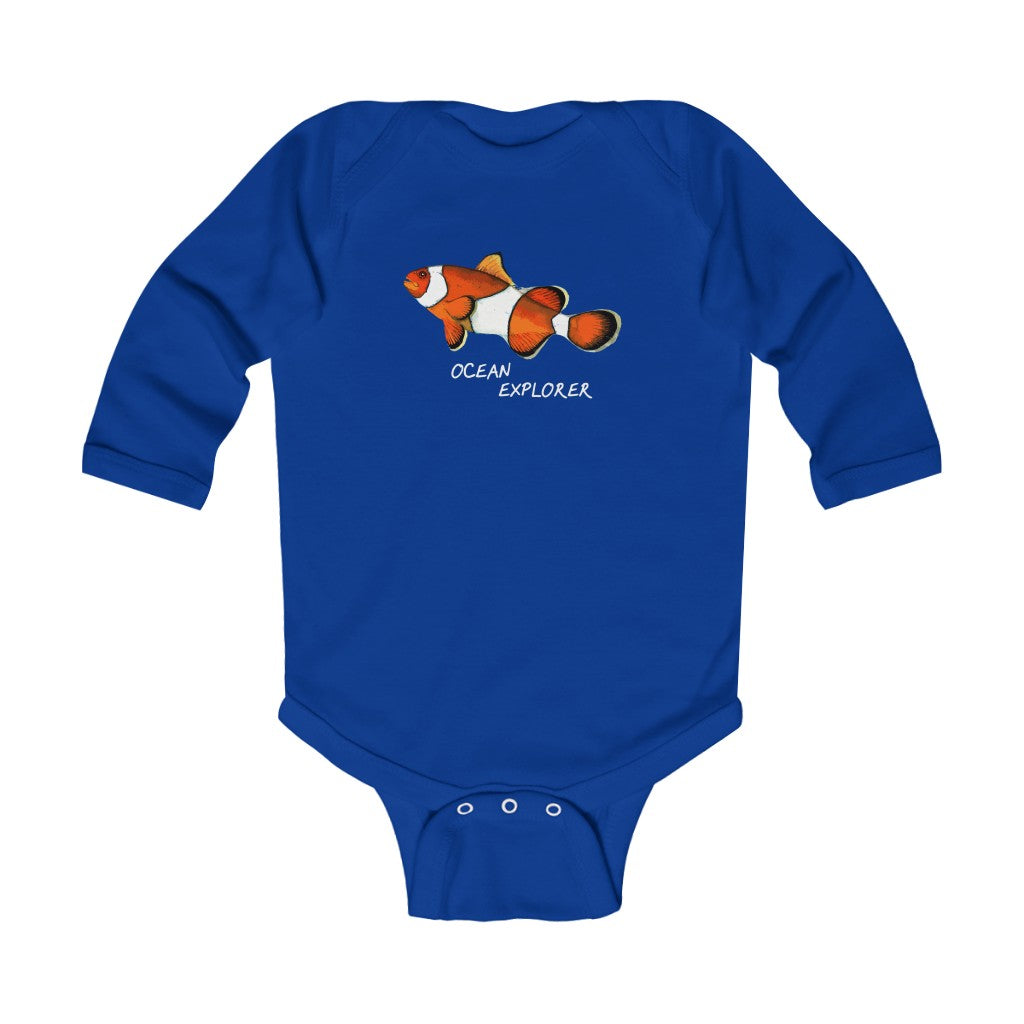 Ocean Explorer Infant Long Sleeve Bodysuit