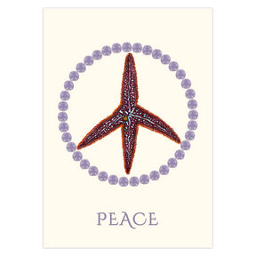 Peace in the World and Sea Holiday Cards