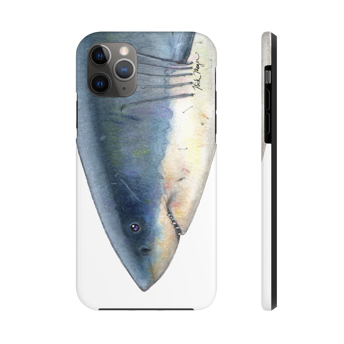 Great White Shark Face Phone Case (iPhone)
