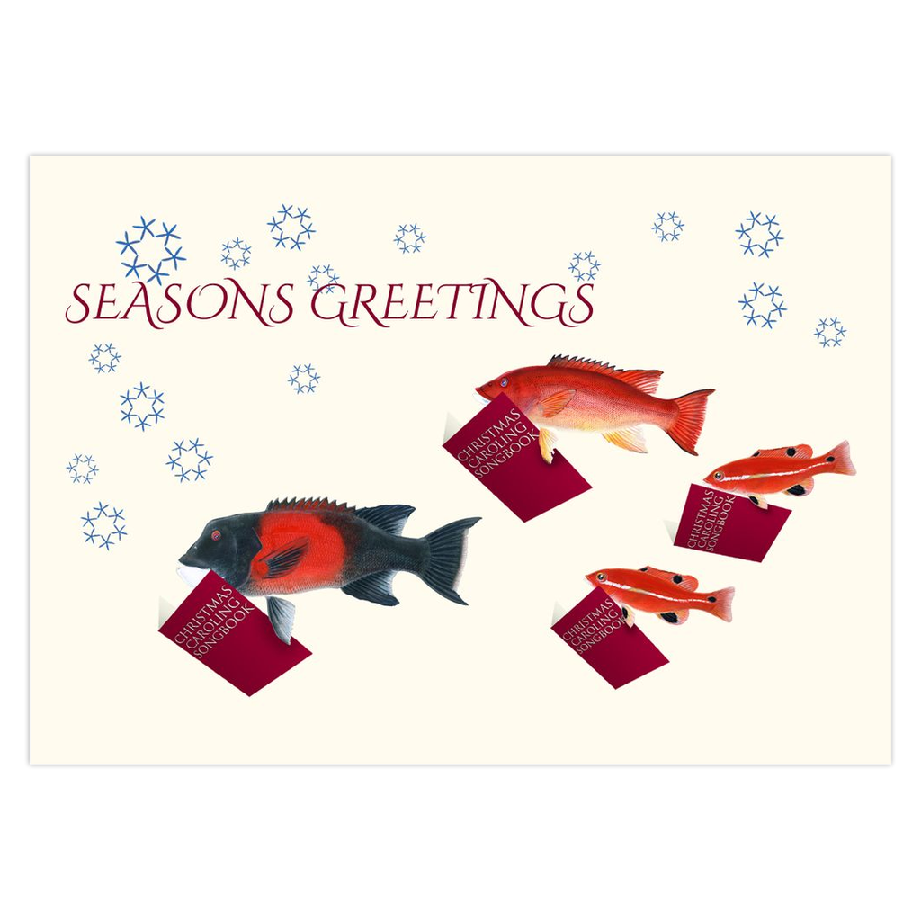 School of Carolers Holiday Cards