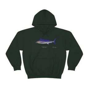 Striped Marlin Warm Hoodie