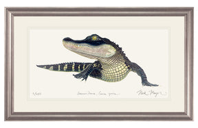 American Alligator Print