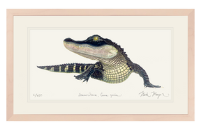 American Alligator Print