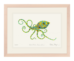 Blue Ringed Octopus Print