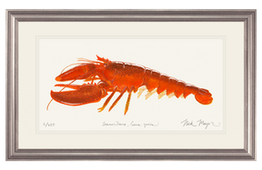 Cooked Lobster II Print