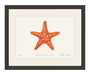 Horned Sea Star Print