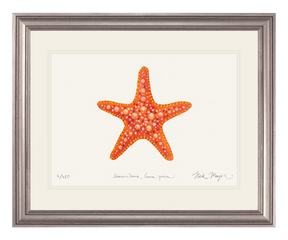 Horned Sea Star Print