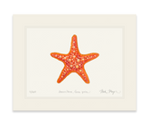 Horned Sea Star Print