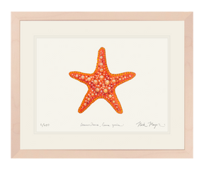 Horned Sea Star Print