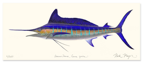 Striped Marlin Masterwork Canvas