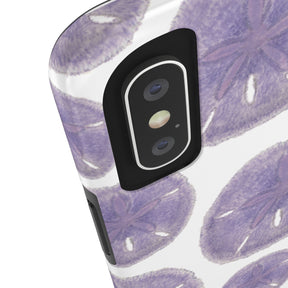 Purple Sand Dollars Phone Case (iPhone)