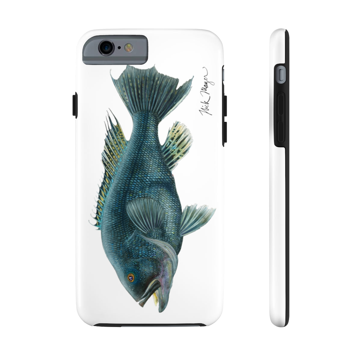 Black Sea Bass Phone Case (iPhone)