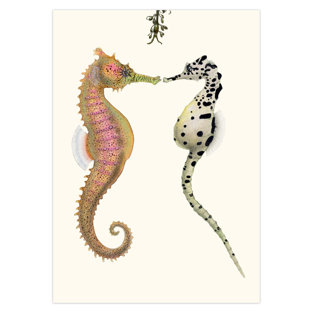 Holiday Kisses Cards, Seahorses 2