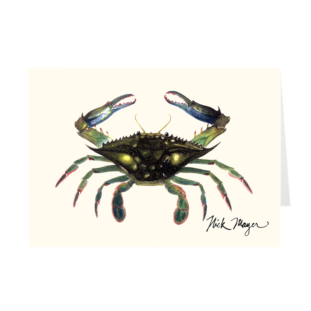 Blue Crab I Notecards