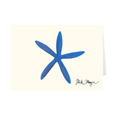 Blue Linckia I Starfish Notecards