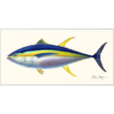 Yellowfin Tuna Metal Print